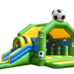 Voetbal springkussen